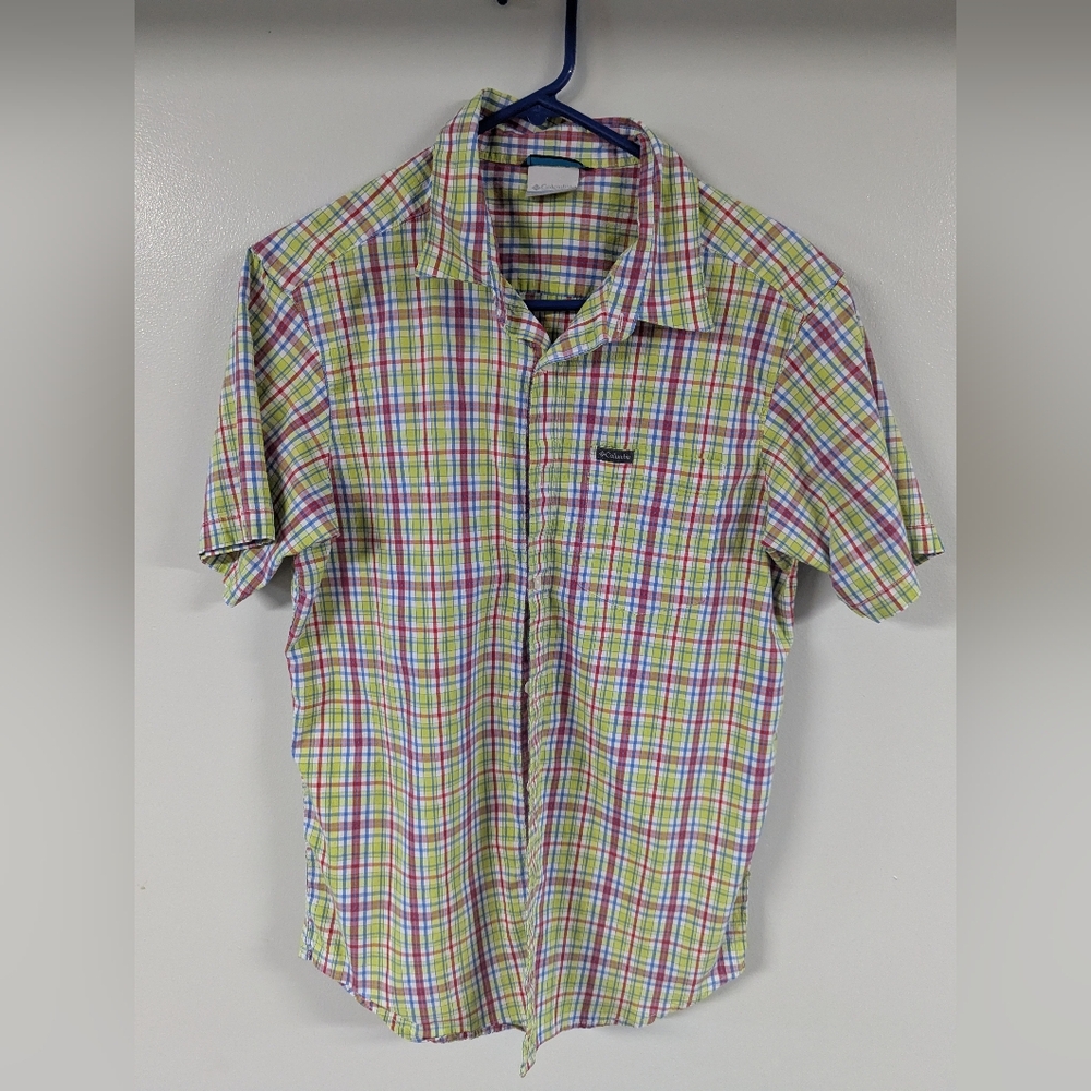 Men's Multicolor Plaid Shirt Columbia